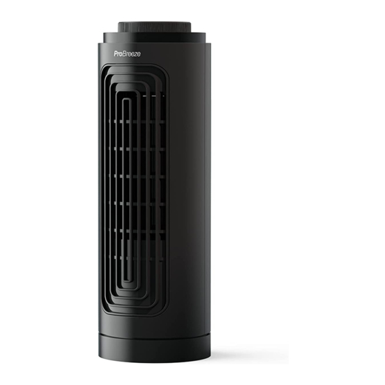 ProBreeze PB-F17-EU Bedienungsanleitung