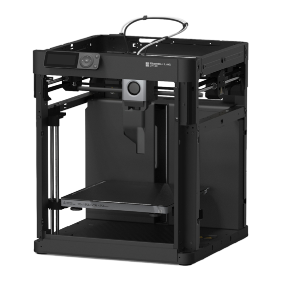 Bambu Lab P1P Schnellstartanleitung