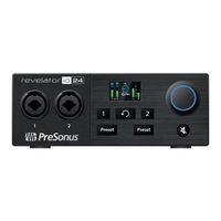 PRESONUS Revelator io24 Bedienungsanleitung