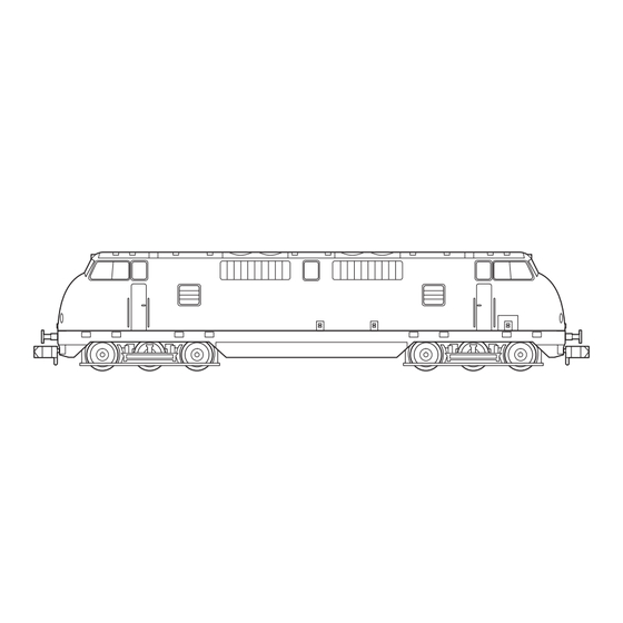 Märklin ML 3000 C‘C‘ Bedienungsanleitung