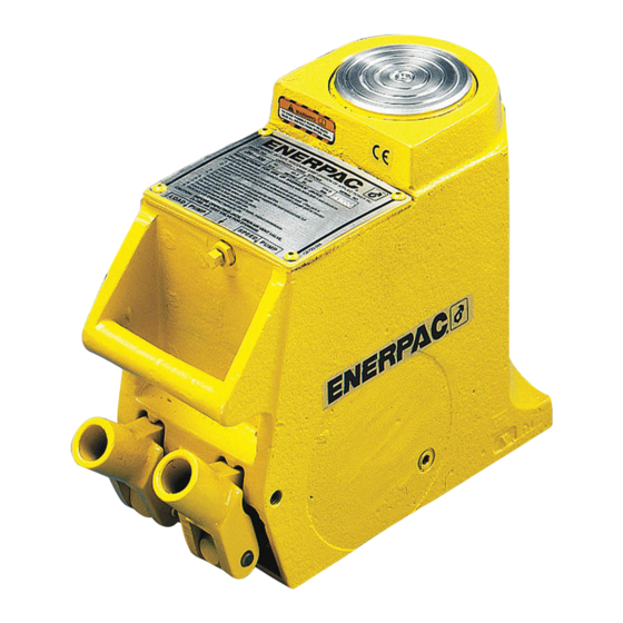 Enerpac JHA-Serie Bedienungsanleitung