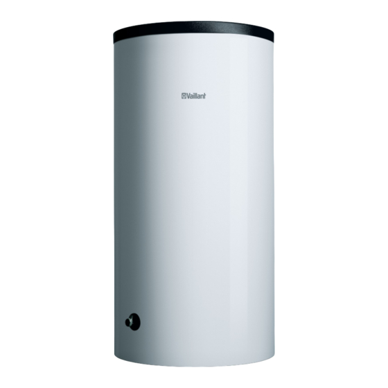 Vaillant uniSTOR Betriebsanleitung