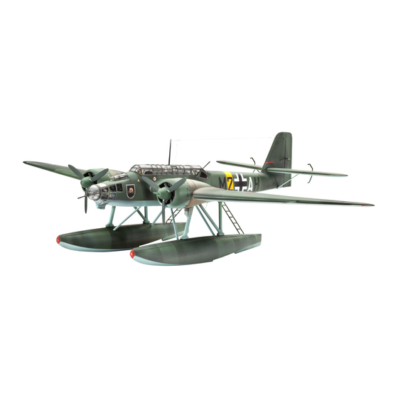 REVELL Heinkel He115 B/C Seaplane Bedienungsanleitung