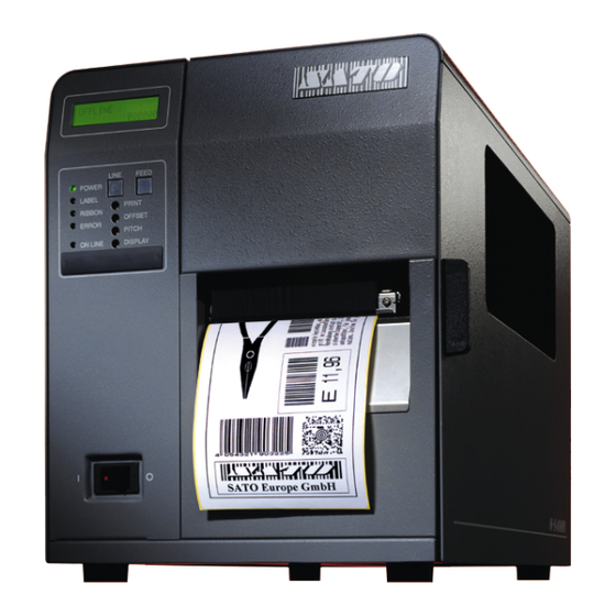 SATO M8400RVe Benutzerhandbuch