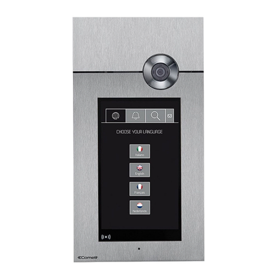 Comelit 316 Touch ViP Serie Technisches Handbuch