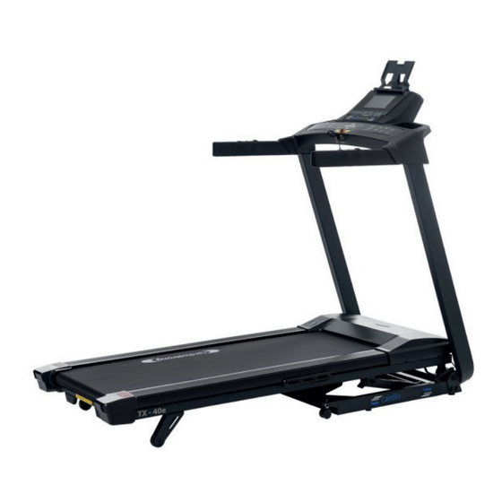 CARDIOSTRONG TX40e Montage- Und Bedienungsanleitung