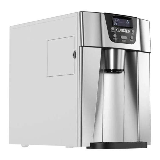 Klarstein ICE VOLCANO 2G Bedienungsanleitung