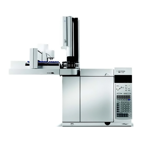 Agilent Technologies 7890A Kurzreferenz