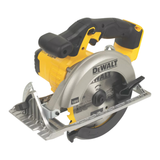 DeWalt DCS391 Betriebsanleitung