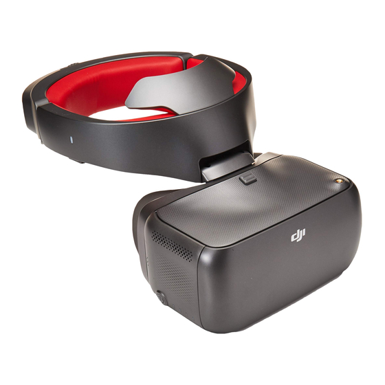 DJI GOGGLES Racing Edition Bedienungsanleitung
