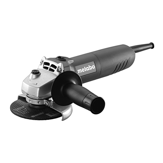 Metabo W 6-100 Gebrauchsanleitung