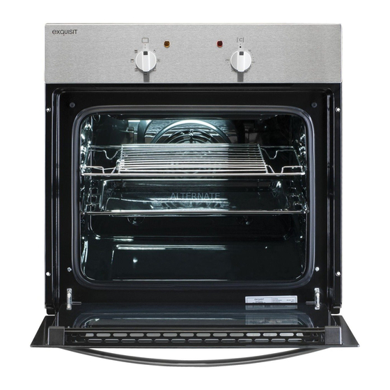 exquisit EBE555-1.1U Bedienungsanleitung Und Installationsanweisung