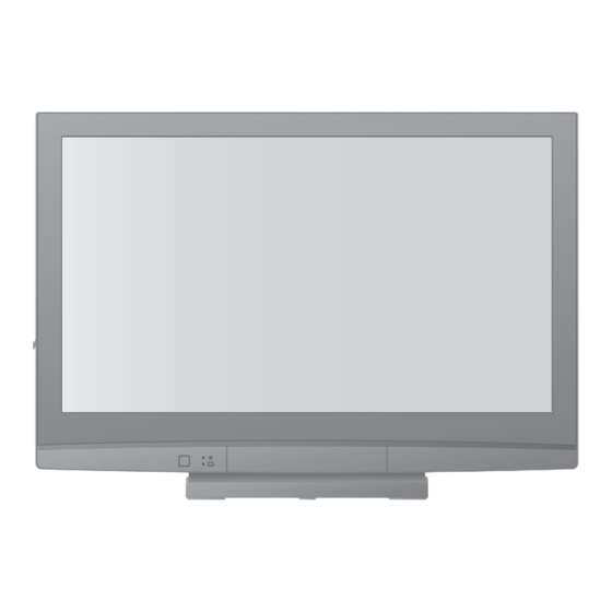 Panasonic TH-37PX80E Bedienungsanleitung