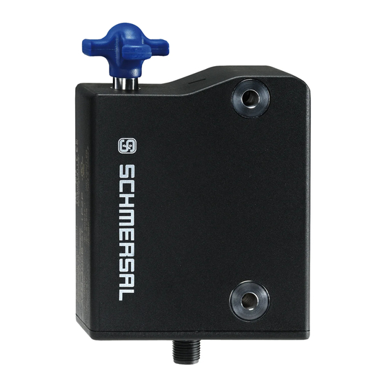 schmersal AZM300B-I2-ST-SD2P-DU Hinweise Zur Bedienung