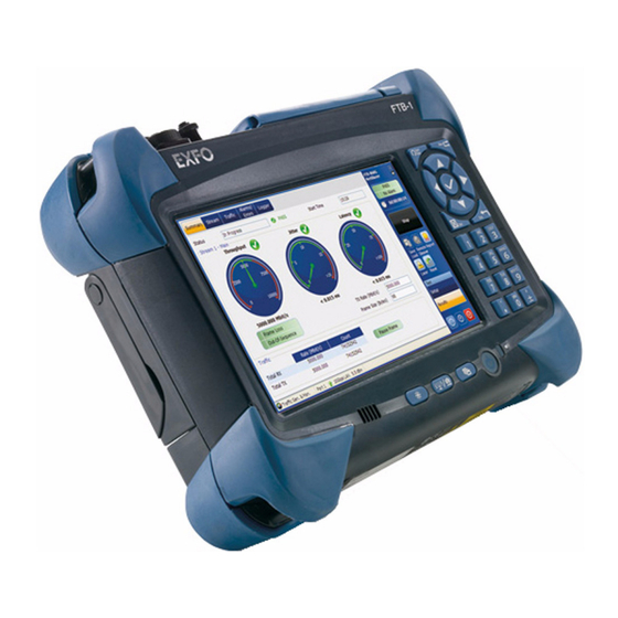 EXFO FTB-860 Serie Bedienungsanleitung