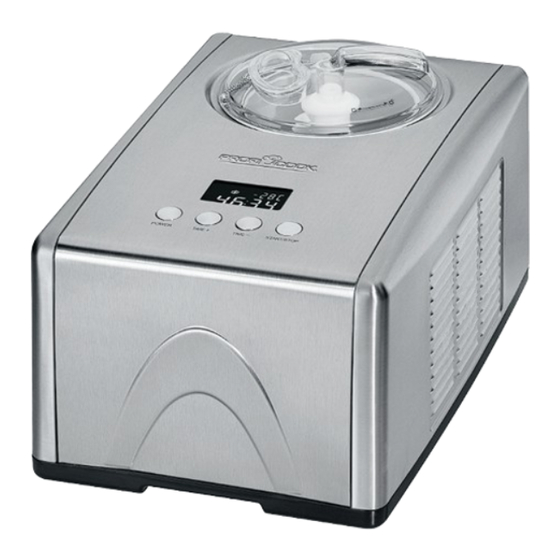 Profi Cook PC-ICM 1091 Bedienungsanleitung