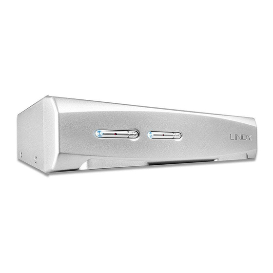 Lindy 39332 (2 Port) Addendum Zum Benutzerhandbuch