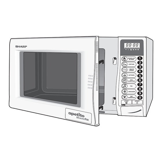 Sharp R-3730-A Bedienungsanleitung