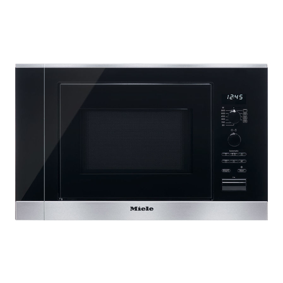 Miele M 6022-55 CH Montageanweisung