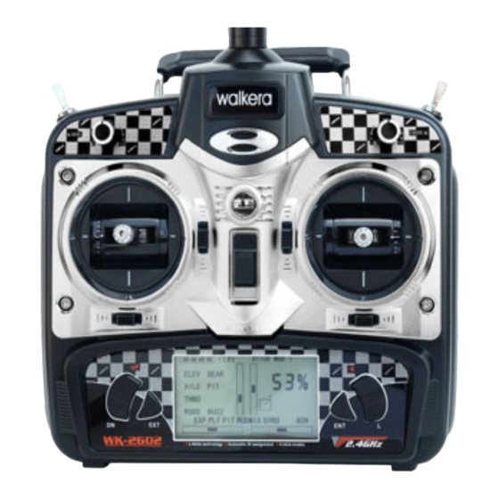 Walkera WK-2602 Handbuch