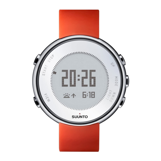 Suunto LUMI Schnellstartanleitung