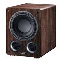 Magnat ALPHA RS 8 Bedienungsanleitung