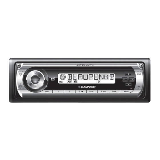 Blaupunkt Brighton MP27 Einbauanleitung