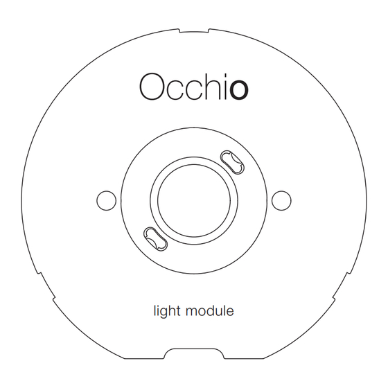 Occhio light module Austauschanleitung