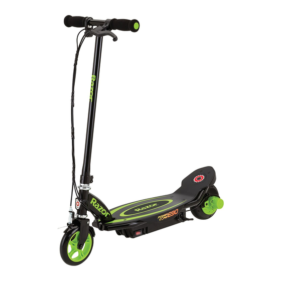 Razor POWER CORE E90 Bedienungsanleitung