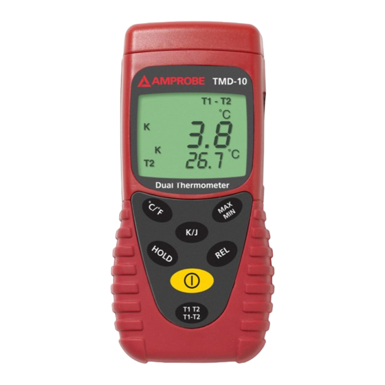 Amprobe TMD-10 Bedienungshandbuch