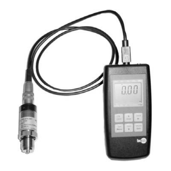 Tecsis E3905 Betriebsanleitung