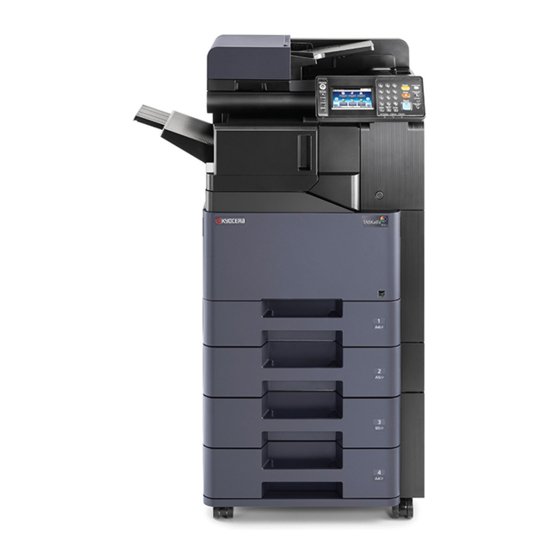 Kyocera TASKalfa 306ci Erste Schritte