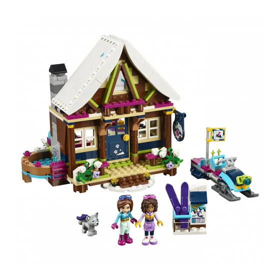 LEGO Snow Resort Chalet 41323 Bedienungsanleitung