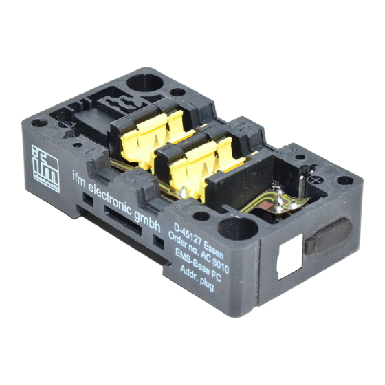 IFM Electronic ecosys as-i AC5010 Montageanleitung