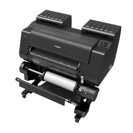 Canon imagePROGRAF PRO-2000 Online-Handbuch