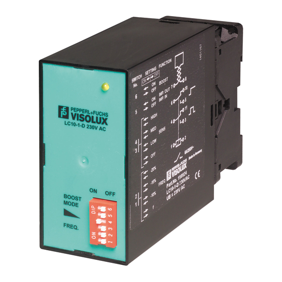 Pepperl+Fuchs LC10 Serie Handbuch