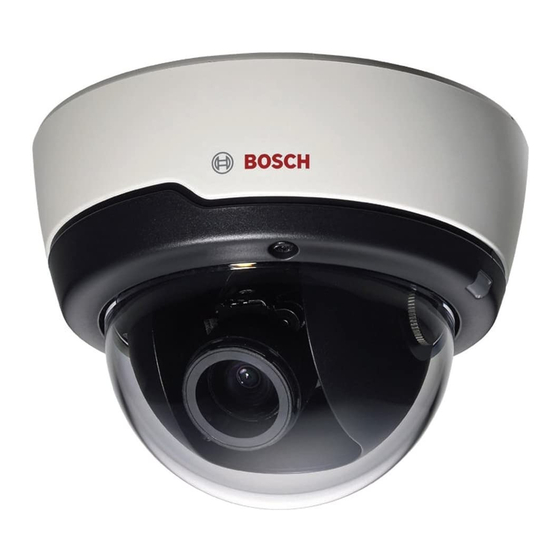Bosch FLEXIDOME IP indoor 5000 Kurzanleitung
