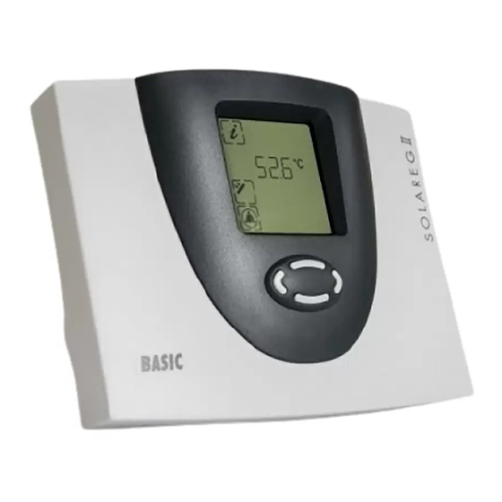 SOLAREG II BASIC Handbücher