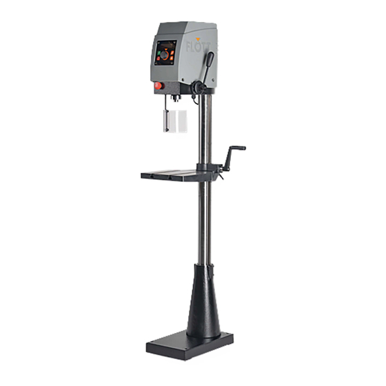 Flott TBZ 15 Plus Betriebsanleitung