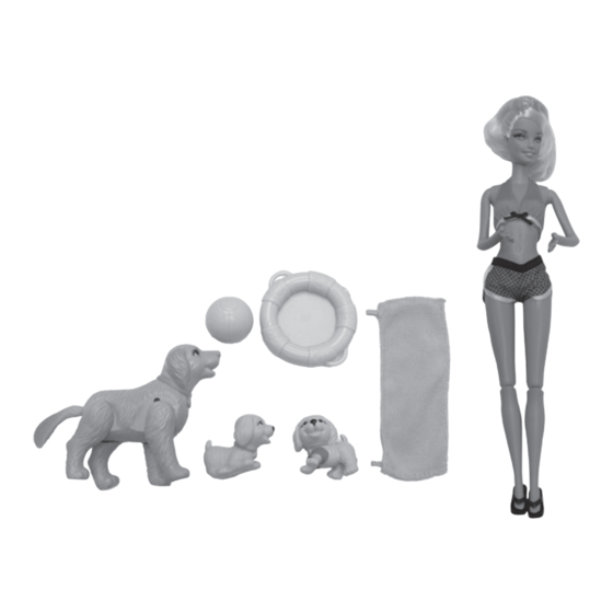 Mattel Barbie V8906 Anleitung