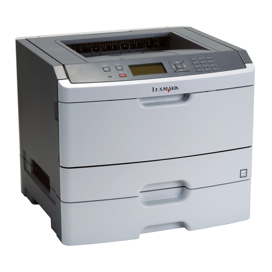 Lexmark E460dn Benutzerhandbuch