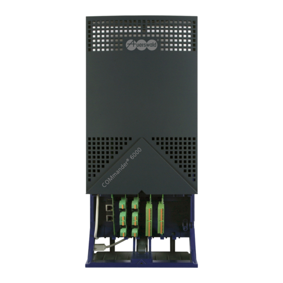 Auerswald COMmander 6000R Installations- Und Inbetriebnahmeanleitung