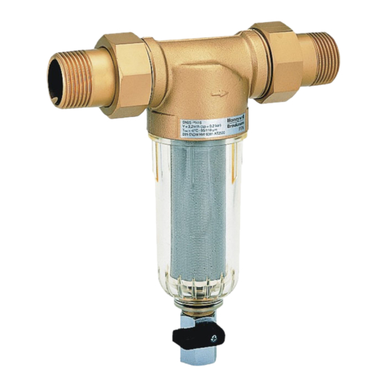 Honeywell miniPlus FF06 Einbauanleitung