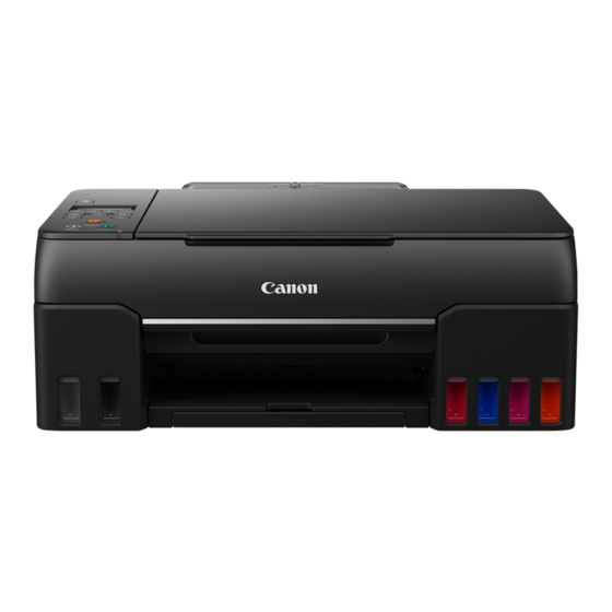 Canon PIXMA G600-Serie Online-Handbuch