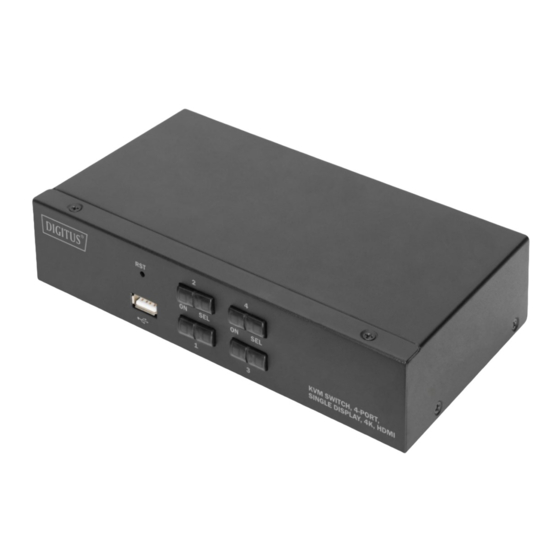 Digitus DS-12891 Gebrauchsanweisung