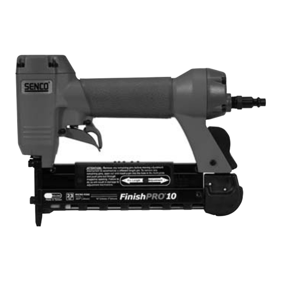 Senco FinishPro 10 Betriebsanleitung