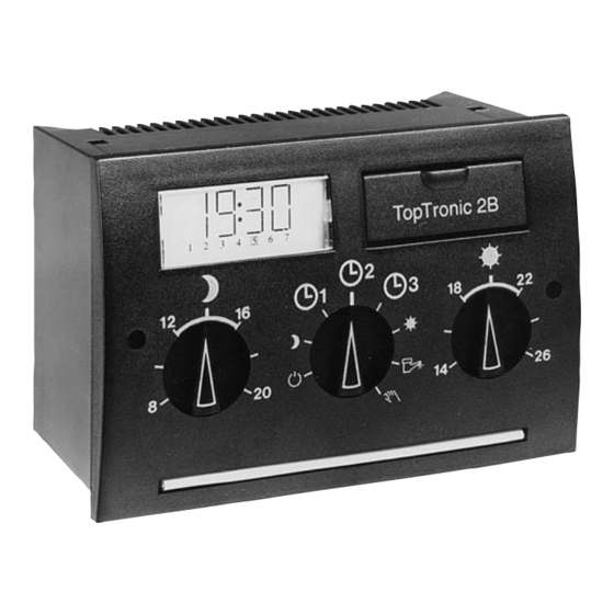 Hoval TopTronic 2B Handbücher