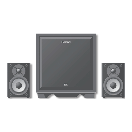 Roland CM-110 Bedienungsanleitung