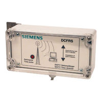 Siemens SICLOCK DCFRS Betriebsanleitung