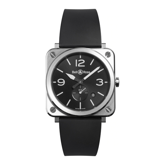 Bell & Ross BRS QUARTZ Technische Anweisung